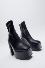Zara PlatformTrackBoots