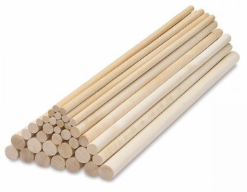 Tipla drvena štap 10mm