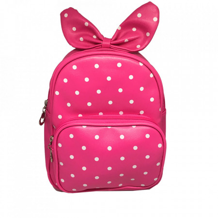 Rucsac mini, Pink, Piele Ecologica