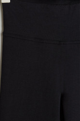 Colanti modelatori, stil reiat, talie inalta, negri