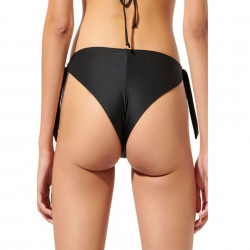 Slip Brazilian baie, reglabil, negru