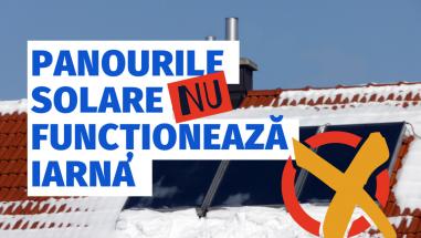 Demontăm mituri false legate de funcționalitatea panourilor pe timp de iarnă
