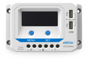Controler solar PWM, seria ViewStar AU, 12-24V automat 10A, 20A sau 30A