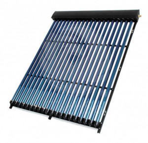 Panou (colector) solar termic cu 18 tuburi vidate, tehnologie heat pipe