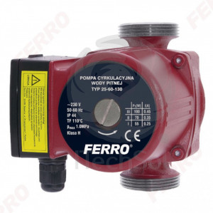 Pompă circulație pentru apă potabilă 25-60 130
