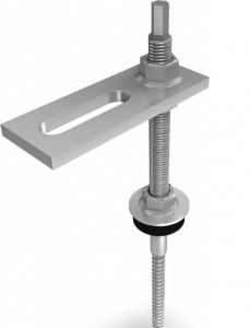 PREZON PT. PANOURI SOLARE M10X250 PREASAMBLAT + PLACA WS 7MM