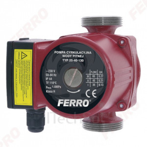 Pompă circulație pentru apă potabilă 25-40 130