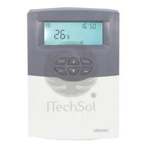 Controller SR609C pentru panouri solare presurizate compacte