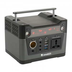 Generator portabil fotovoltaic/auto/retea 300W, smart cu Li-ion