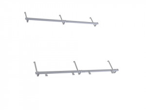 Sistem de montaj pentru doua colectoare (panouri) solare KS2600, acoperis tigla