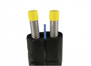 Țeavă flexibilă din oțel inoxidabil DN20 cu izolație si cu protecție UV