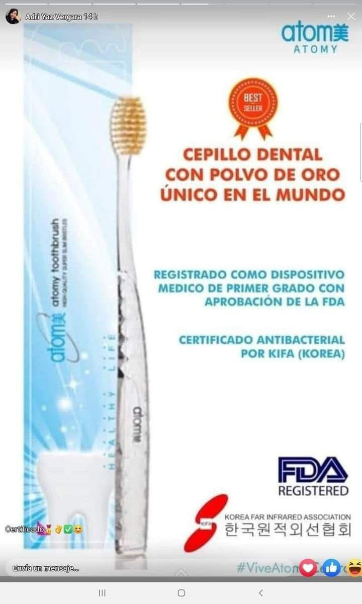 ATOMY CEPILLO DIENTES