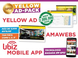 ANUNCIO AIYELLOW AMARILLASINTERNET SUPER AD PACK 3 EN 1
