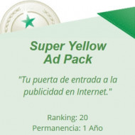 ANUNCIO AIYELLOW AMARILLASINTERNET SUPER AD PACK TU PUERTO DE ENTRADA A LA PUBLICIDAD EN INTERNET