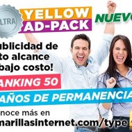ANUNCIO NUEVO 2022 AIYELLOW AMARILLASINTERNET ULTRA AD PACK 3 EN 1!DESCARGA INMEDIATA DE TU CODIGO CERTIFICADO DIGITAL ALFANUMERICO 3 AÑOS PERMANENCIA EN DIRECTORIO (No incluye Montaje Anuncios Nuevos) INCLUYE TARJETA DIGITAL PRESENTACION ORBIT GRATIS !