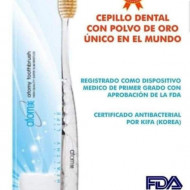 ATOMY CEPILLO DIENTES CON CERDAS BAÑO DE ORO