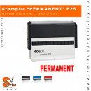 Stampila text "PERMANENT"