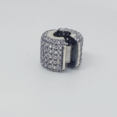 Talisman Argint 925 rodiat Butoias si zirconiu-Simulated Diamond
