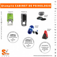 Ştampilă CABINET DE PSIHOLOGIE