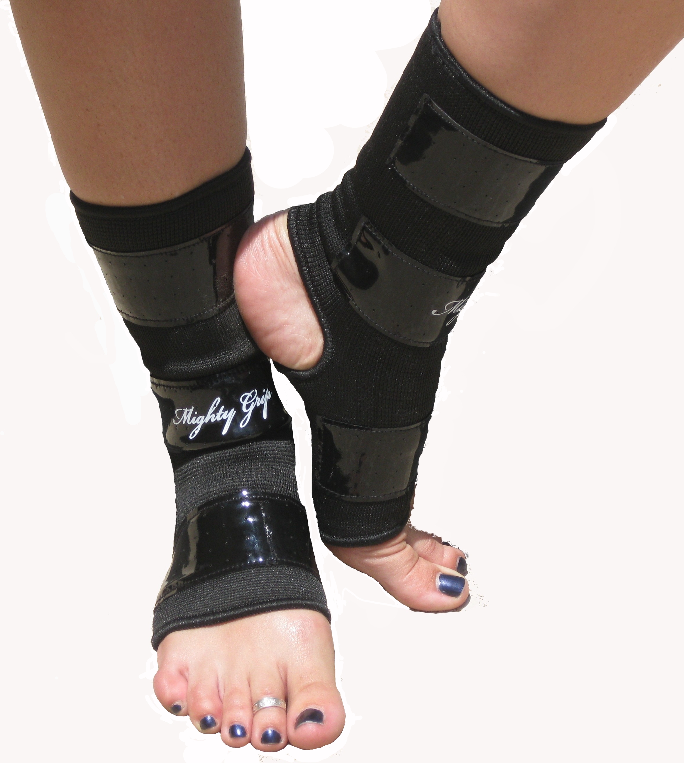 Mighty Grip Pair of Anti-slip Pole Dance Gloves, Black, L