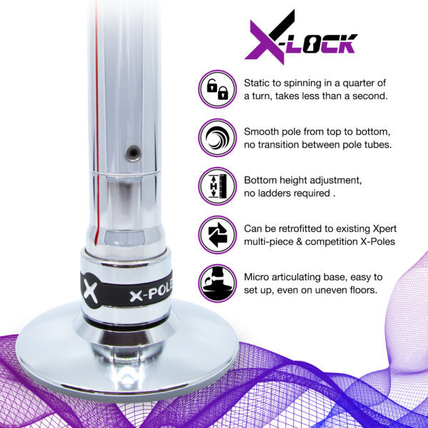 X-Clock | Pali Xpole Home spinnning e statico