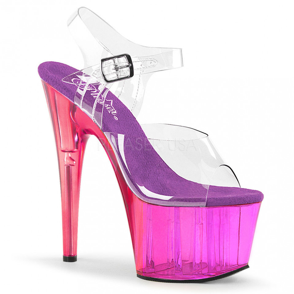 Pleaser ADORE-708MCT Clr/Purple Tinted - dettagli prodotto Poledance