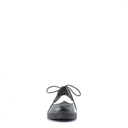 Demonia CREEPER-608 Blk-Wht Leather