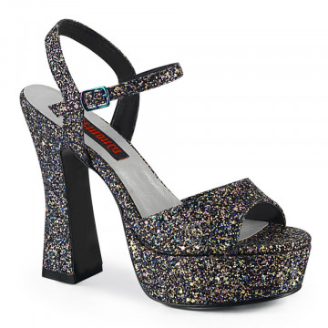 Demonia DOLLY-09 Blk Multi Glitter