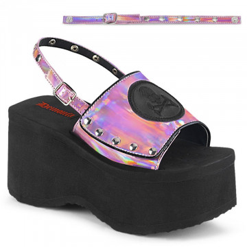 Demonia FUNN-32 Pink Hologram