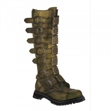Demonia STEAM-30 Bronze Rub-Off Leather