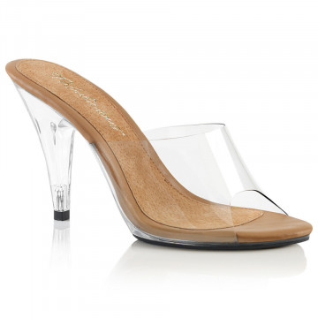 Fabulicious CARESS-401 Clr-Tan/Clr
