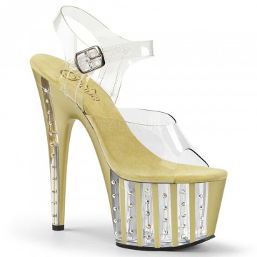 Pleaser ADORE-708VLRS Clr/Gold