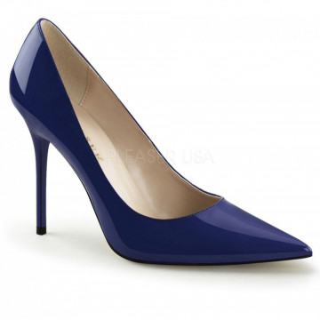 Pleaser CLASSIQUE-20 Navy Blue Pat