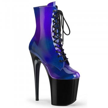 Pleaser FLAMINGO-1020SHG Blue-Purple/Blk