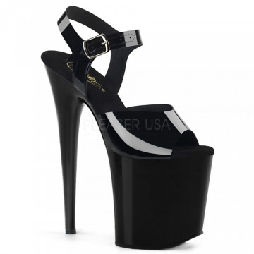 Pleaser FLAMINGO-808N Blk (Jelly-Like) TPU/Blk