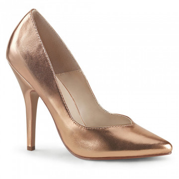 Pleaser SEDUCE-420V Rose Gold Metallic Pu