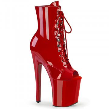 Pleaser XTREME-1021 Red Pat/Red