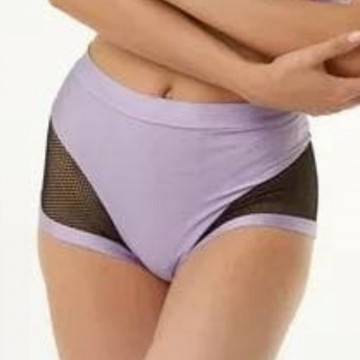 Polerina Anela – Color Set rete nera a maglia larga