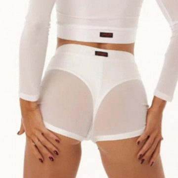 Polerina wear Bottom Bolero mesh + double lycra