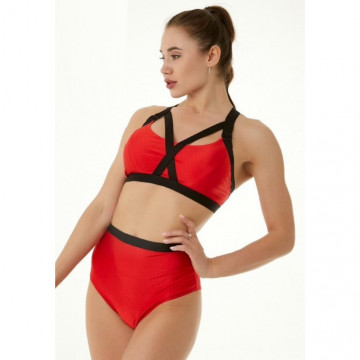 Polerina Wear - Shibari - Rosso, Nude, lilla e Gold