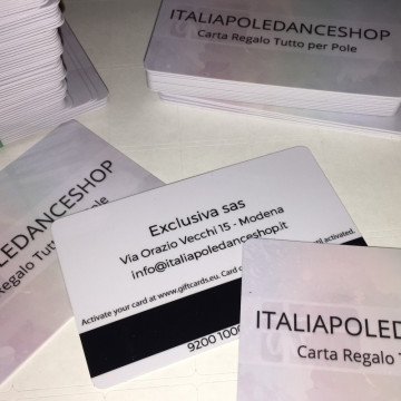 REGALA GIFT CARD POLE Carta prepagata in negozio