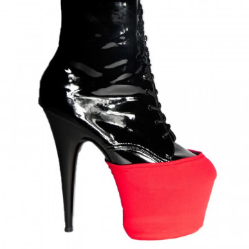 Wink proteggi platform elasticizzati rosso licra spedizione 24 ore
