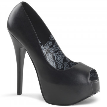 Bordello TEEZE-22 Blk Pu