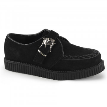 Demonia CREEPER-605 Blk Suede