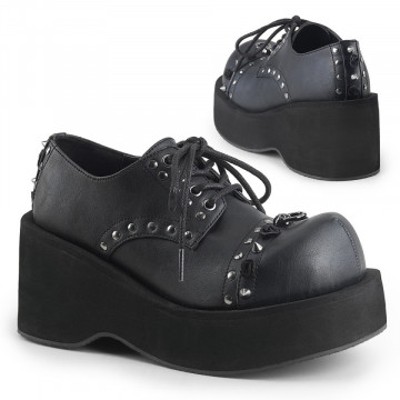 Demonia DANK-110 Blk Vegan Leather