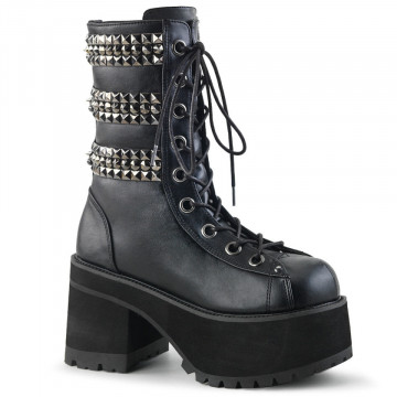 Demonia RANGER-305 Blk Vegan Leather