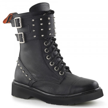 Demonia RIVAL-309 Blk Vegan Leather