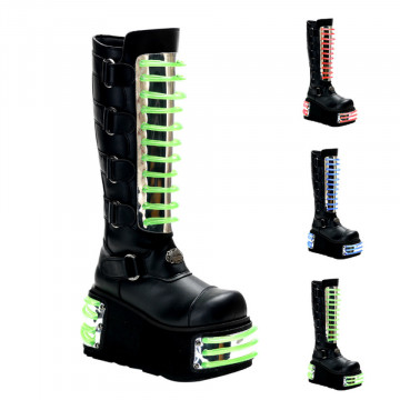 Demonia TECHNO-854UV Blk Pu