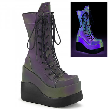 Demonia VOID-118 Green Multi Reflective