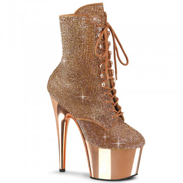 Pleaser ADORE-1020CHRS Rose Gold RS/Rose Gold Chrome